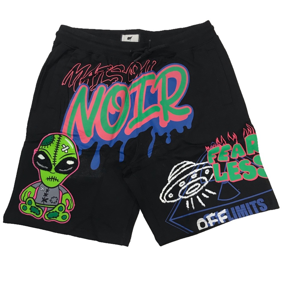 Men’s “Area 51” shorts. Sizes Small, Medium, Large, and XL.